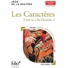 Image de Les caractères, livre XI, De l'homme : programme du bac : voie technologique Jean de La Bruyère en occasion ou reconditionné