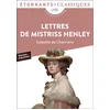 Image de Lettres de Mistriss Henley : lycée, texte intégral avec dossier, nouveaux programmes Isabelle de Charrière en occasion ou reconditionné