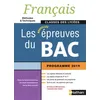 Image de Français Les Nouvelles Épreuves Du Bac Classes Des Lycées - Méthodes & Techniques en occasion ou reconditionné