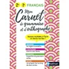 Image de Mon carnet de grammaire et d'orthographe : français 2de, 1re david, adrien en occasion ou reconditionné