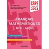 Image de Français, mathématiques, oral, leçon : CRPE + master MEEF 2023 Saez, Frédérique en occasion ou reconditionné