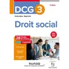 Image de DCG 3, droit social : 28 fiches de révision pour réussir l'épreuve : 2023-2024 Christine Alglave, Magali Lafont en occasion ou reconditionné