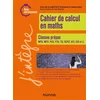 Image de Cahier de calcul en maths : classes prépas MPSI, MP2I, PCSI, PTSI, TSI, BCPST, ATS, ECG et L1 : auto bardavid, colas en occasion ou reconditionné