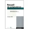Image de Recueil De Jurisprudence Applicable Aux Agents Territoriaux - Annee 2000 en occasion ou reconditionné