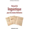 Image de Manuel de linguistique pour les textes littéraires Dominique Maingueneau en occasion ou reconditionné