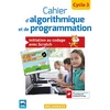 Image de Cahier d'algorithmique et de programmation : cycle 3 : initiation au codage avec Scratch richard colombani, carole facq, dominique sauzeau, arnaud turquois, olivier vogt en occasion ou reconditionné