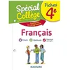 Image de Fiches FranÃ§ais 4e SpÃ©cial CollÃ¨ge - Edition 2019 en occasion ou reconditionné