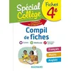 Image de Compil De Fiches 4e - FranÃ§ais, Maths, Anglais - Edition 2018 en occasion ou reconditionné