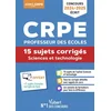 Image de CRPE professeur des écoles : sciences et technologie, 15 sujets corrigés : concours 2024-2025, écrit Cédric Blin, Manuelle Doin-Lai, Rita Khanfour-Armale en occasion ou reconditionné