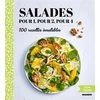 Image de Salades pour 1, pour 2, pour 4 : 100 recettes inratables Gema Gomez en occasion ou reconditionné