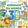 Image de Mes CrÃ©ations - Animaux Du Monde En 3d - 5 Animaux Ã Monter Et Ã DÃ©corer en occasion ou reconditionné
