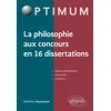 Image de La philosophie aux concours en 16 dissertations Matthieu Haumesser en occasion ou reconditionné