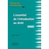 Image de L'essentiel de l'introduction au droit : fiches de cours, exercices corrigés Jérôme Aubert en occasion ou reconditionné