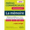 Image de La mémoire : 50 oeuvres en fiches pour réussir sa dissertation de culture générale + sujets corrigés collectif en occasion ou reconditionné