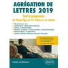 Image de Agrégation de lettres 2019 : tout le programme du Moyen Age au XXe sià cle en un volume delphine pierre, laélia véron, jean-paul sermain, collectif, jean-michel gouvard en occasion ou reconditionné