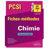 Image de Chimie PCSI : fiches-méthodes : exercices corrigés Bernicot, Christophe en occasion ou reconditionné