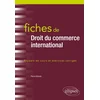 Image de Fiches de droit du commerce international : rappels de cours et exercices corrigés Pierre Alfredo en occasion ou reconditionné
