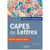 Image de Capes de lettres : épreuves écrites et orales : méthode et entraînement griffet, anne en occasion ou reconditionné