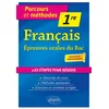 Image de Français, épreuves orales du bac, 1re : nouveaux programmes Chloé Deschard en occasion ou reconditionné