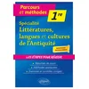 Image de Spécialité littérature, langues et cultures de l'Antiquité 1re : nouveaux programmes Marie-Laure Le Berre en occasion ou reconditionné