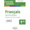 Image de Français 1re : oeuvres de référence, résumés de cours et exercices corrigés : nouveaux programmes Pascale Liogier en occasion ou reconditionné