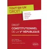 Image de Droit constitutionnel de la Ve République Loïc Chabrier, Benoît Haudréchy en occasion ou reconditionné