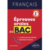 Image de Français 1re, épreuves orales du bac : de l'analyse grammaticale à l'explication linéaire : nouveaux Sandra Glatigny en occasion ou reconditionné