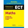 Image de Maths ECT : annales corrigées et commentées, concours 2019, 2020, 2021, 2022 : ESCP BS, Ecricome, BS Laurent Bretonnière en occasion ou reconditionné