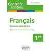 Image de Français 1re : épreuves orales du bac : résumés de cours et exercices corrigés Anne-Laure Le Gouic en occasion ou reconditionné