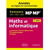 Image de Maths et informatique, MP MP* : annales corrigées et commentées, concours 2021, 2022, 2023 : concour Abdellah Bechata, Christophe Devulder en occasion ou reconditionné