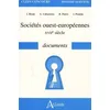 Image de SociÃ©tÃ©s Ouest-EuropÃ©ennes - Xviie SiÃ¨cle Documents en occasion ou reconditionné