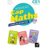 Image de Nouveau Cap maths, CE1, cycle 2 : cahier de géométrie, fichier d'entraînement roland charnay, marie-paule dussuc, georges combier, dany madier en occasion ou reconditionné
