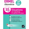Image de Géométrie CP, CE1 : 15 situations pour l'apprentissage de la géométrie et de l'espace ERMEL ASSOCIATION en occasion ou reconditionné