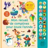 Image de Livre sonore de comptines - Dès 1 an - 20 comptines - Éveil musical - Autonomie - Boîtier sonore