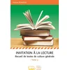 Image de Invitation à la lecture : recueil de textes de culture générale. Vol. 3 Plauchu, Vincent en occasion ou reconditionné