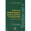 Image de Précis de mathématiques pour la gestion et l'économie Anne-Marie Spalanzani en occasion ou reconditionné