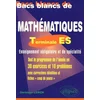 Image de Bacs blancs de mathématiques : terminale ES, enseignement obligatoire et de spécialité : tout le pro Christine Lerch en occasion ou reconditionné