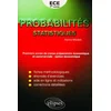 Image de Probabilités statistiques : fiches méthodologiques, énoncés d'exercices, aide en ligne et indication Karine Madère en occasion ou reconditionné