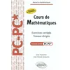 Image de Cours de mathématiques : exercices corrigés, travaux dirigés, seconde année PC-PC* : nouveau program Jean Franchini, Jean-Claude Jacquens en occasion ou reconditionné