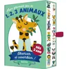 Image de Jeu de carte 1 2 3 ANIMAUX - Premier - Assemblage et reconnaissance