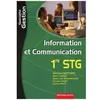 Image de Information Et Communication 1e Stg SpÃ©cialitÃ© Gestion en occasion ou reconditionné