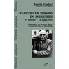 Image de Rapport De Mission En Indochine - 1er Janvier-14 Mars 1937 en occasion ou reconditionné