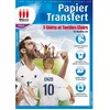 Image de Papier Transfert pour T-shirts et Textiles Clairs Micro Application MA-5017 10 feuilles A4
