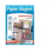 Image de Papier dimpression Micro Appli Papier Magnétique spécial Jet d’encre - A4 - 3 Feuilles