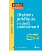 Image de Citations juridiques en droit administratif : licence, master : pour optimiser sa copie Bertrand Sergues en occasion ou reconditionné
