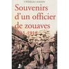 Image de Souvenirs d'un officier de zouaves : 1915-1918 Charles Hanin en occasion ou reconditionné