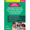 Image de CRPE admission : 200 questions sur le systà me éducatif et les valeurs de la République : professeur Michà le Guilleminot en occasion ou reconditionné