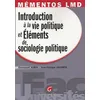 Image de Introduction Ã La Vie Politique Et ElÃ©ments De Sociologie Politique en occasion ou reconditionné