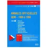 Image de Annales Officielles Qcm - 1985 Ã 1994 Questions IsolÃ©es - Tome 4, PÃ©diatrie, Pneumologie, Psychiatrie, Ophtalmologie, Nutrition, Pharamcologie, SantÃ© Publique, MÃ©decine LÃ©gale, MÃ©decine Du... en occasion ou reconditionné