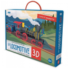 Image de Maquette 3d De Locomotive Avec Livre D'instructions Détaillées
